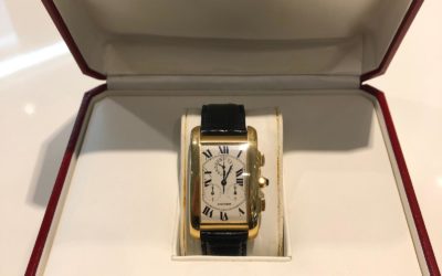 Uhrenankauf Mainz: Cartier Tank Américaine Chronograph