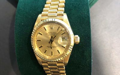 Für Goldjungen: Die Rolex Datejust in 750er Gelbgold
