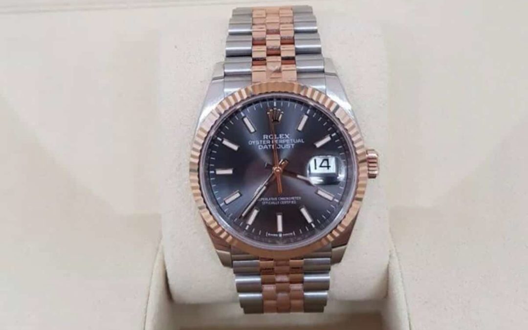 Modernes Geschmeide: Die Rolex Datejust Everose-Gold