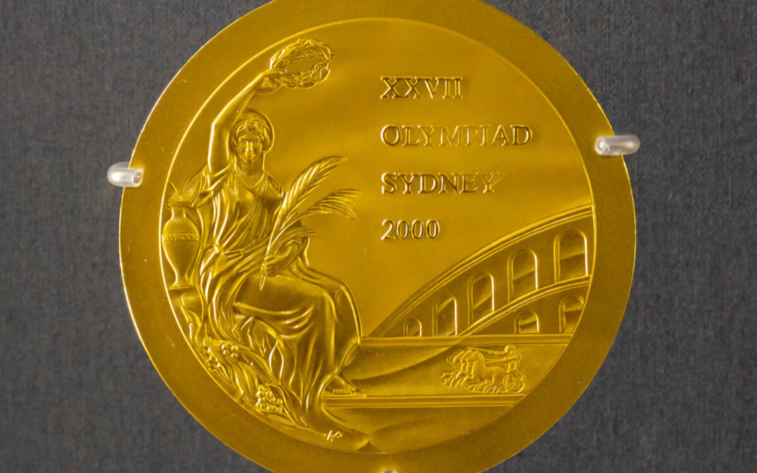 Goldmedaille zu Geld machen