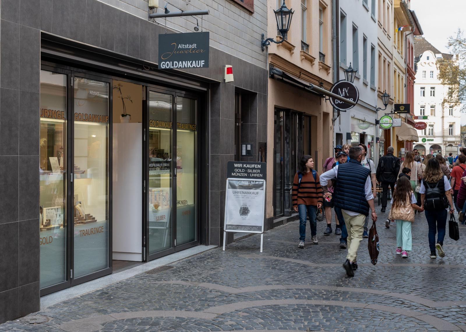 Altstadt Juwelier in der Augistinergasse